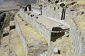 Ollantaytambo, the archeological complex, the Temple of the Ten Windows